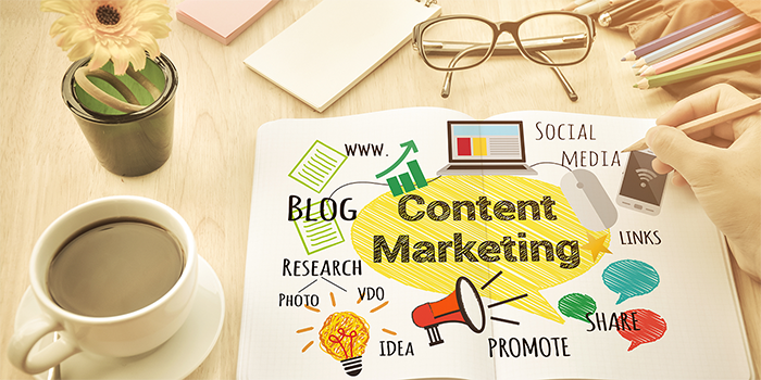 Content marketing to reach target audience