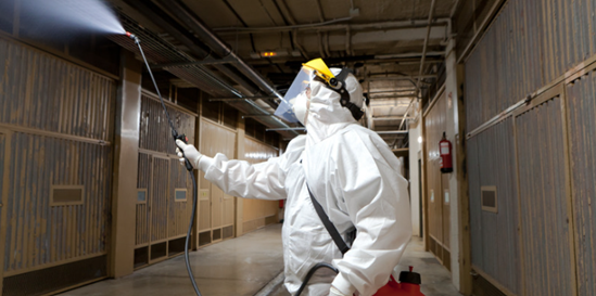 Supply Chain management decontamination during COVID