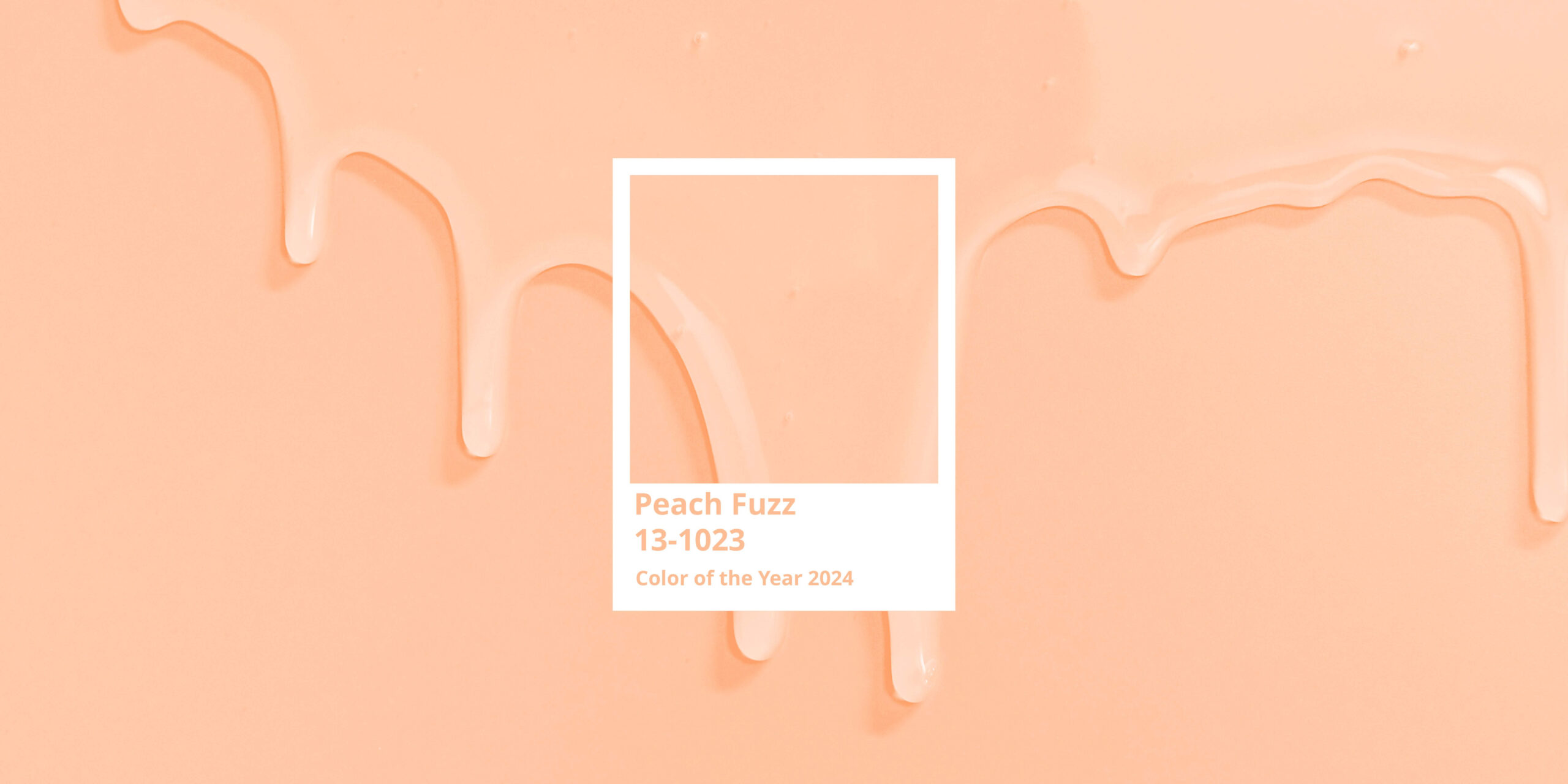 Peach Fuzz: Colour of the Year 2024