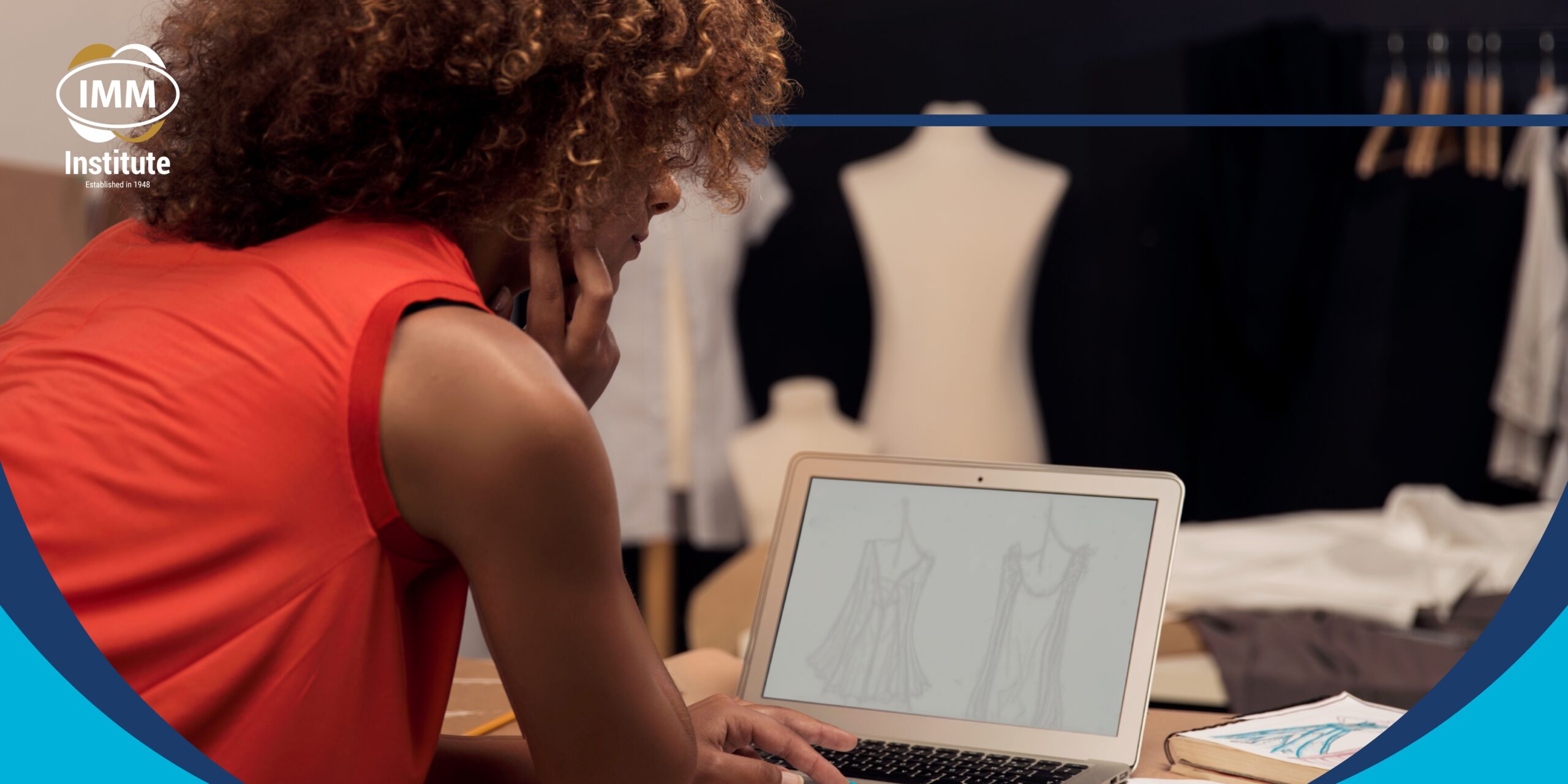 Entrepreneur-designing-innovative-fashion-on-a-laptop